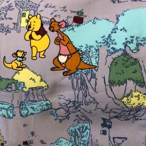 LuLaRoe One Size Winnie the Pooh Leggings